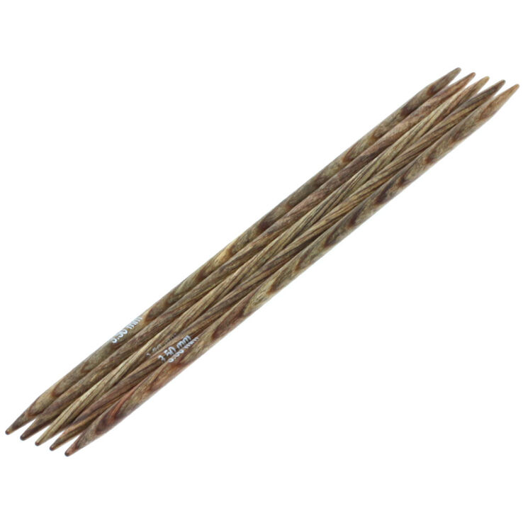Lana Grossa Juego de agujas diseño de madera Signal No. 3,5/15cm