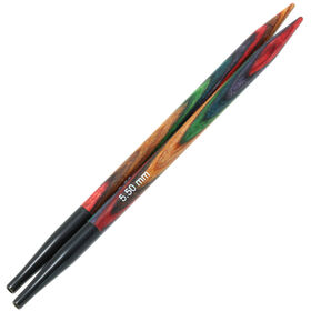 Lana Grossa Agujas circulares intercambiables Vario diseño de madera Multicolor No. 5,5