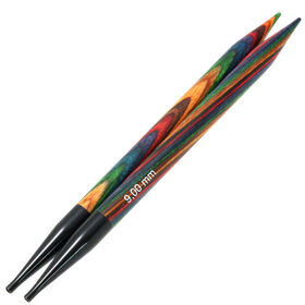 Lana Grossa Agujas circulares intercambiables Vario diseño de madera Multicolor No. 9