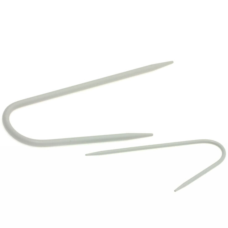 Lana Grossa Agujas para trenzar en forma de U grosor 2,5 + 4,0 mm