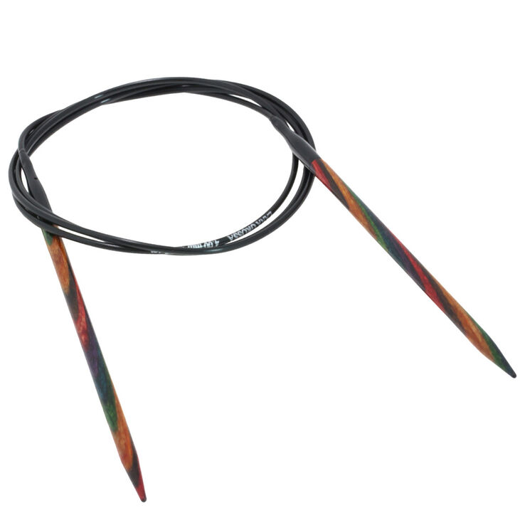 Lana Grossa Ago circolare da maglia design-legno Multicolor mis, 4,0/100cm