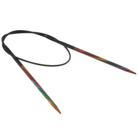 Lana Grossa Aguja circular diseño de madera Multicolor No. 3,0/40cm