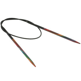 Lana Grossa Aguja circular diseño de madera Multicolor No. 3,25/40cm