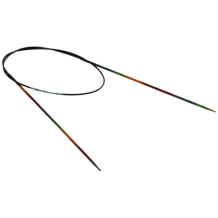 Lana Grossa Aguja circular diseño de madera Multicolor No. 2,0/60cm