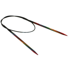 Lana Grossa Aguja circular diseño de madera Multicolor No. 4,0/60cm