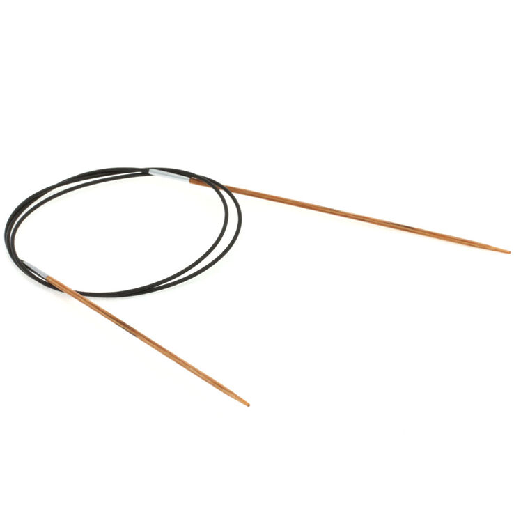 Lana Grossa Aguja circular diseño de madera Natur No. 2,0/80cm
