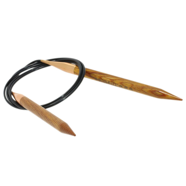 Lana Grossa Aguja circular diseño de madera Signal No. 9,0/120cm