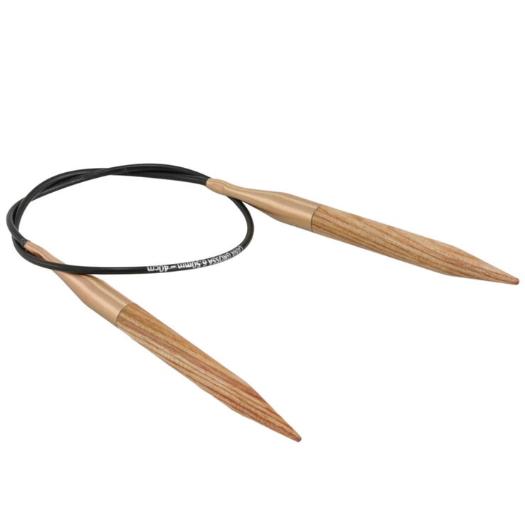 Lana Grossa Aguja circular diseño de madera Signal No. 6,5/40cm