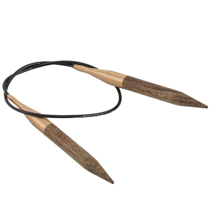 Lana Grossa Aguja circular diseño de madera Signal No. 7,0/40cm