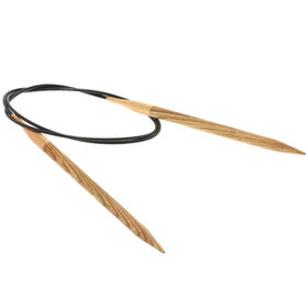 Lana Grossa Aguja circular diseño de madera Signal No. 6,0/80cm