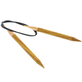 Lana Grossa Aguja circular diseño de madera Signal No. 9,0/80cm