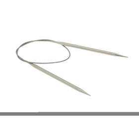 Lana Grossa Aguja circular acero inoxidable No. 5,0/60cm