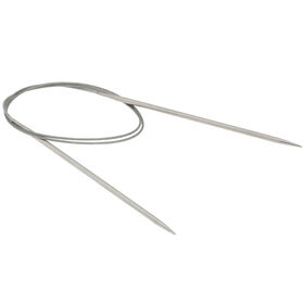 Lana Grossa Aguja circular acero inoxidable No. 3,0/80cm