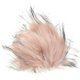 POMPON DE PIEL DE IMITACIÓN Color | 112-rosa claro