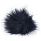 POMPON DE PIEL DE IMITACIÓN Mini | 655-azul oscuroro