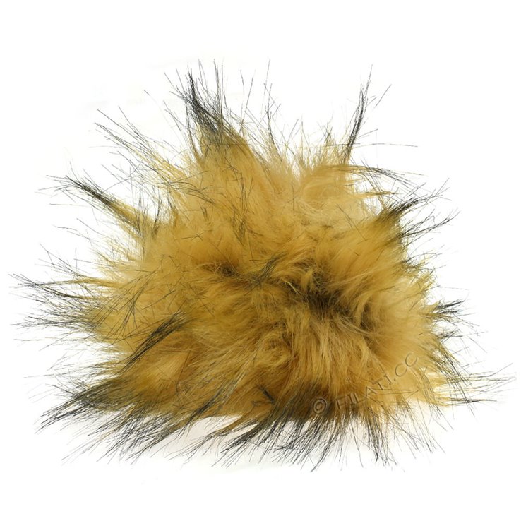 POMPON DE PIEL DE IMITACIÓN Natur | 13-zorro