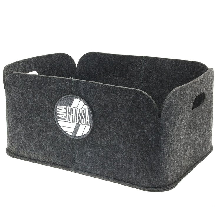 Cesta de lana | 1 - 40 x 30 x 18,5 cm