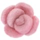 Flósculos de fieltro 12333/4 cm | 08-rosa pastel