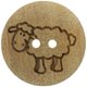 UNION KNOPF 451020/15mm | 903-Motivo de oveja