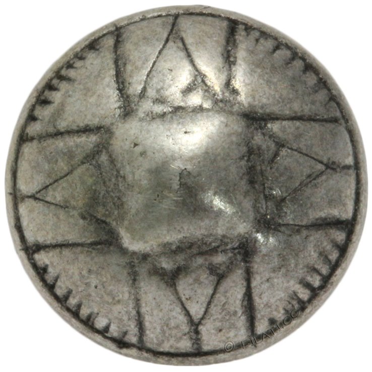 UNION KNOPF 452287/11mm | 83-plata vieja