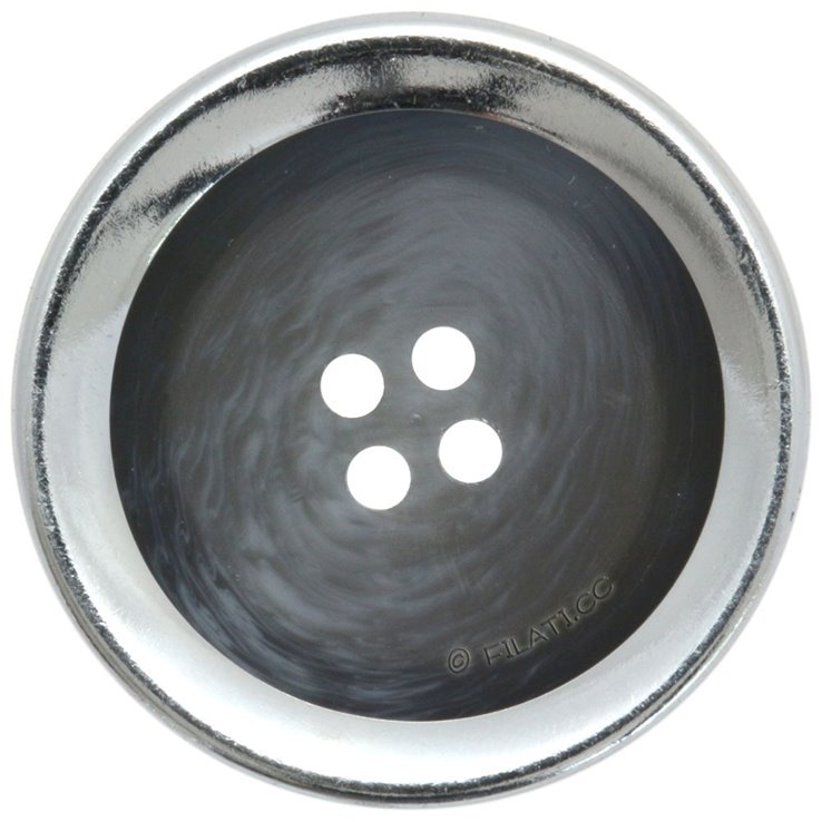 UNION KNOPF 452555/25mm | 76-azul/gris/plata