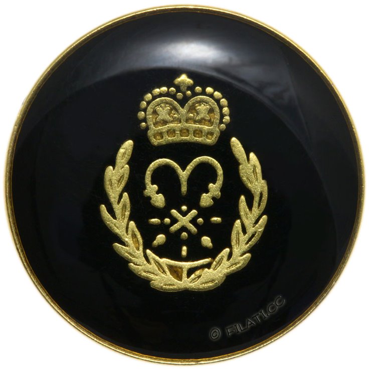 UNION KNOPF 452687/20mm | 80-negro/oro