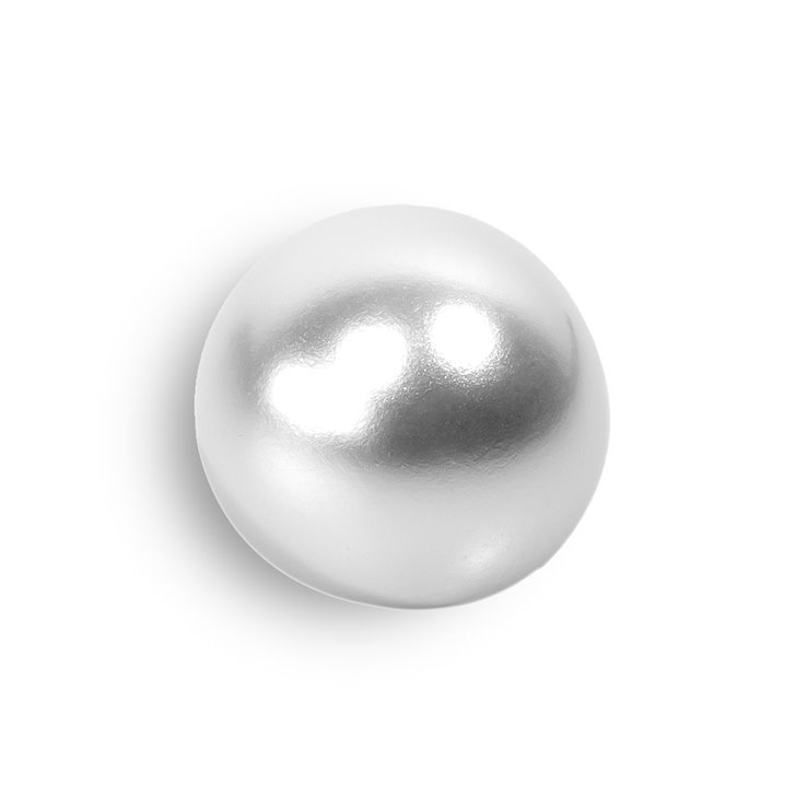 UNION KNOPF 453107/10mm | 12-blanco perla
