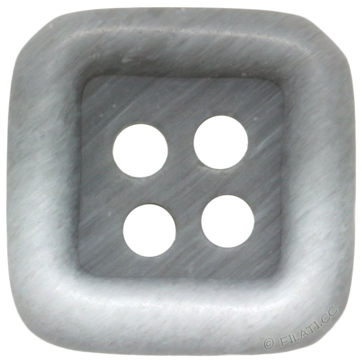 UNION KNOPF 453436/15mm | 74-gris claro