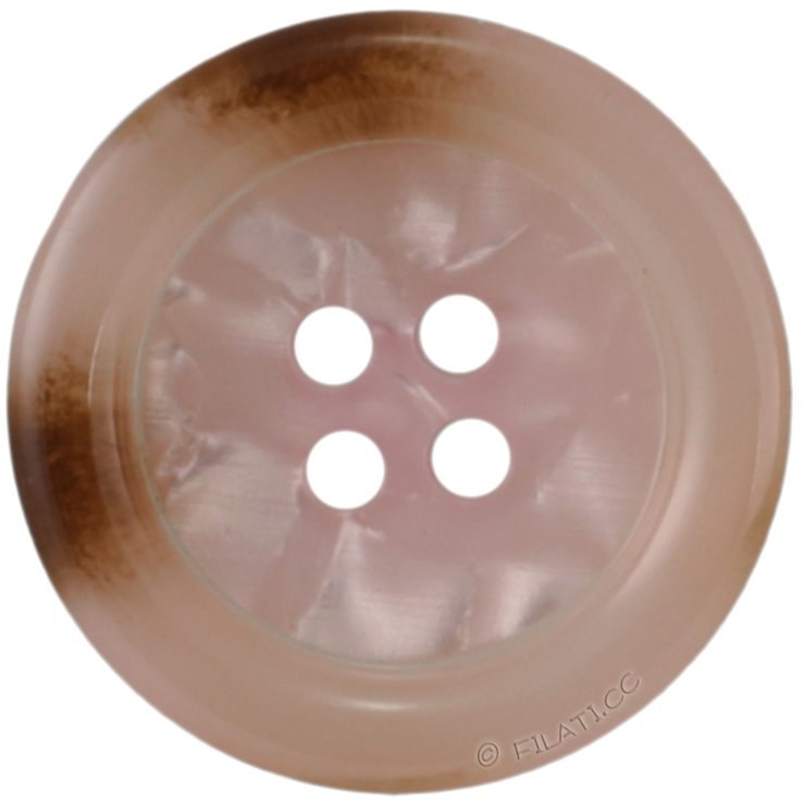 UNION KNOPF 454230/23mm | 46-rosa/marrón