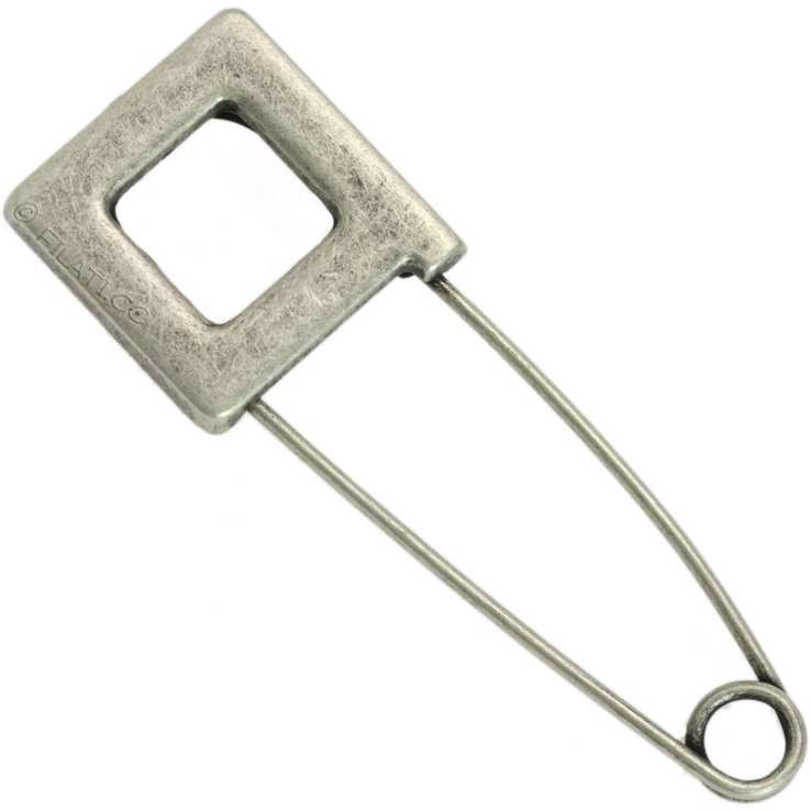 Aguja de la falda escocesa 75mm | 083-plata vieja