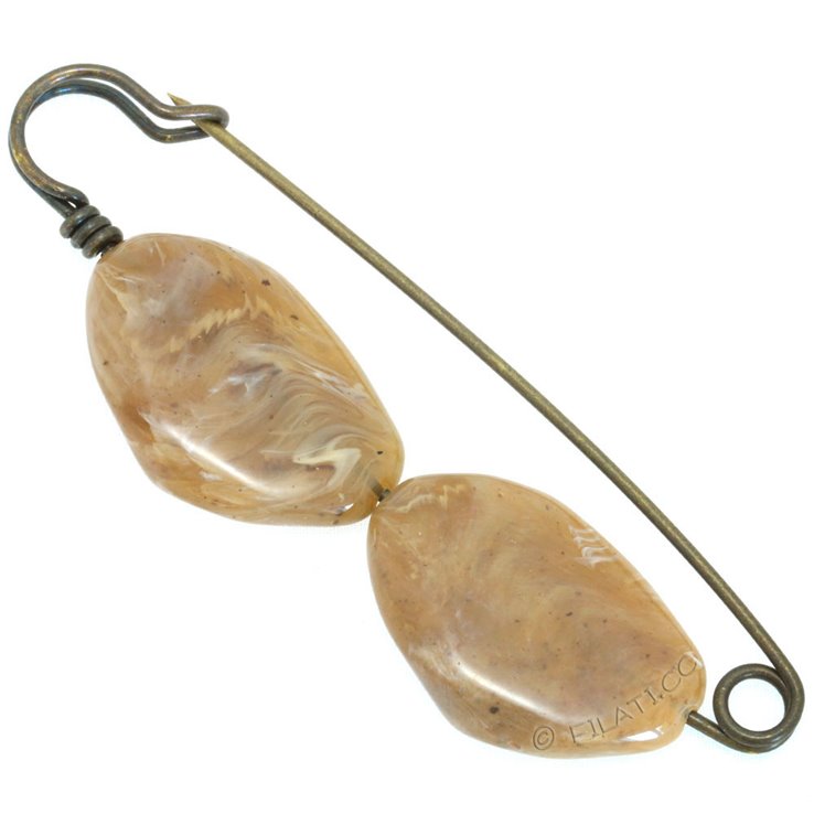 Aguja de la falda escocesa 500675/10cm | 18-beige