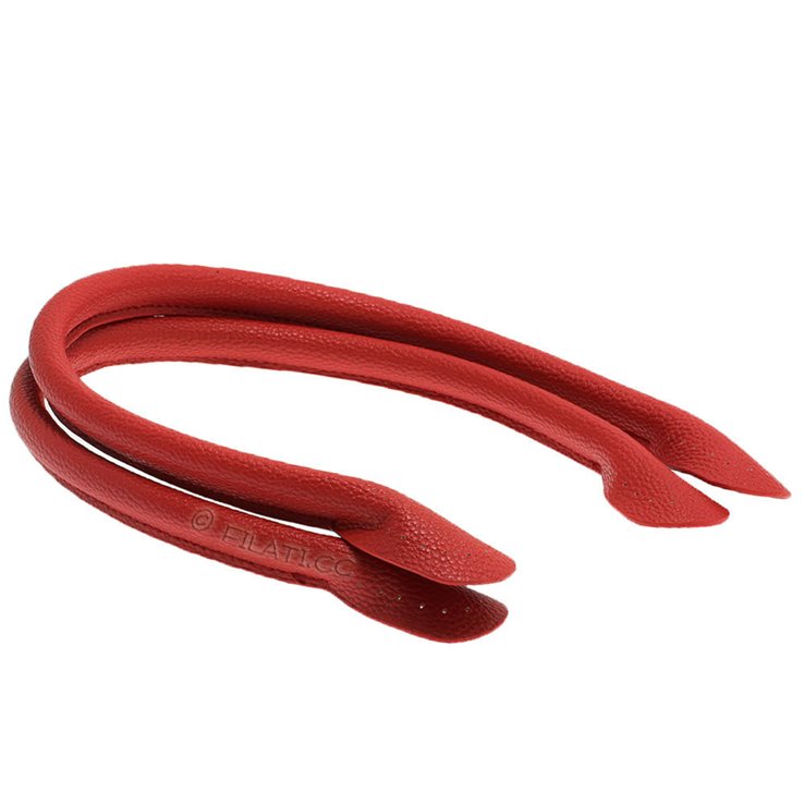 Asas de bolso rojas oscuras | 01-rojo oscuro