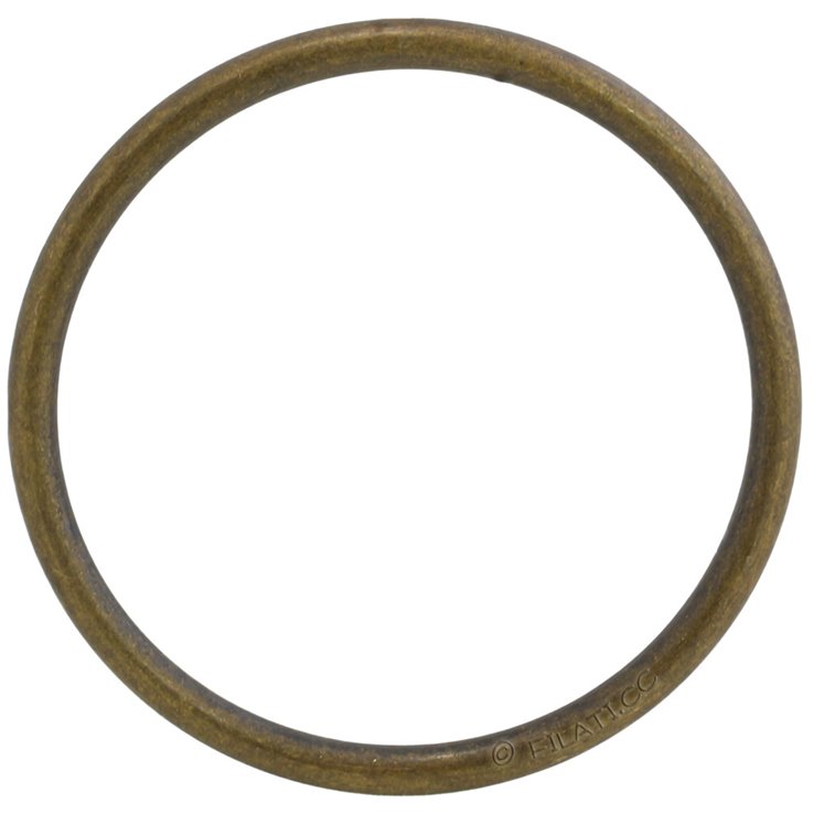 Anillo metalico 40mm | 851-oro viejo