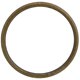 Anillo metalico 40mm | 851-oro viejo