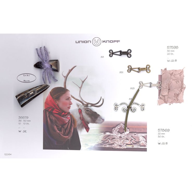 Gancho y ojete 57598/45mm