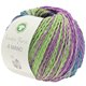 Lana Grossa A MANO (Linea Pura) | 15-rojo violeta/octanaje/verde claro/verde oscuro/verde reseda