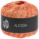 Lana Grossa ALESSIA | 011-rojo/naranja/color crudo