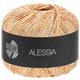 Lana Grossa ALESSIA | 017-salmón/gris plata/naturaleza