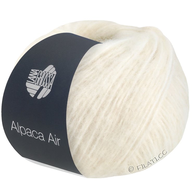Lana Grossa ALPACA AIR | 01-color crudo