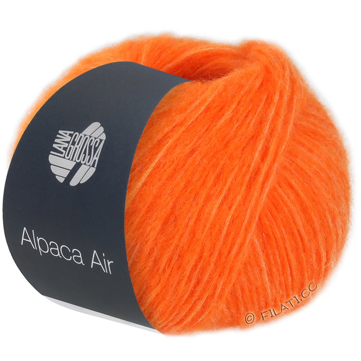 Lana Grossa ALPACA AIR | 08-naranja