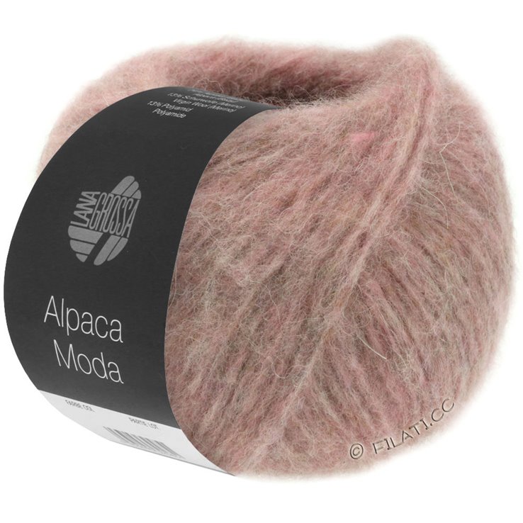 Lana Grossa ALPACA MODA | 09-rosa vieja