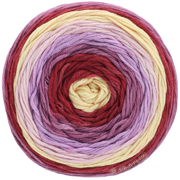 Lana Grossa BAMBOO | 3011-rosa/clavel/purpura/lila/burdeos