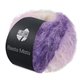 Lana Grossa BASTA MISTA | 125-violeta oscuro/gris violeta/violeta/lila/blanco