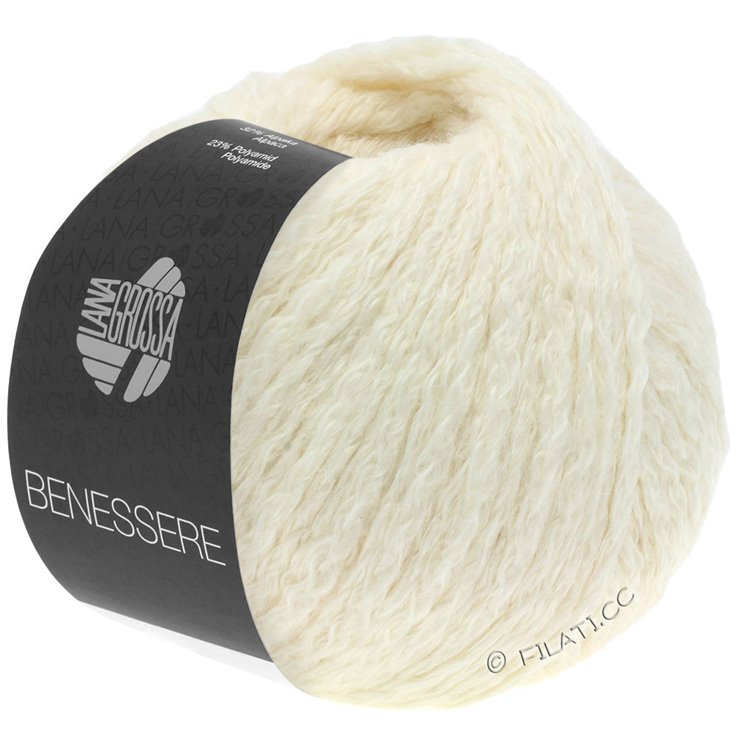 Lana Grossa BENESSERE | 01-color crudo