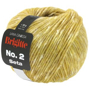 Lana Grossa BRIGITTE NO. 2 Seta | 06-amarillo mostaza mezcla