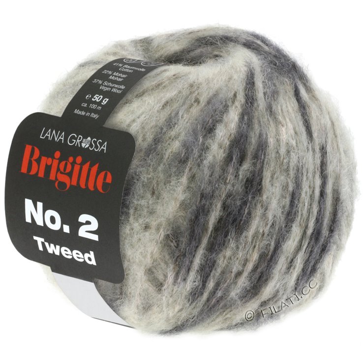 Lana Grossa BRIGITTE NO. 2 Tweed | 101-beige/camello/taupe