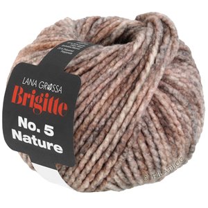 Lana Grossa BRIGITTE NO. 5 Nature | 104-marrón/beige mezcla