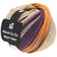 Lana Grossa BULKY Print (ABOUT BERLIN) | 102-violeta/beige/albaricoque/violeta antigua