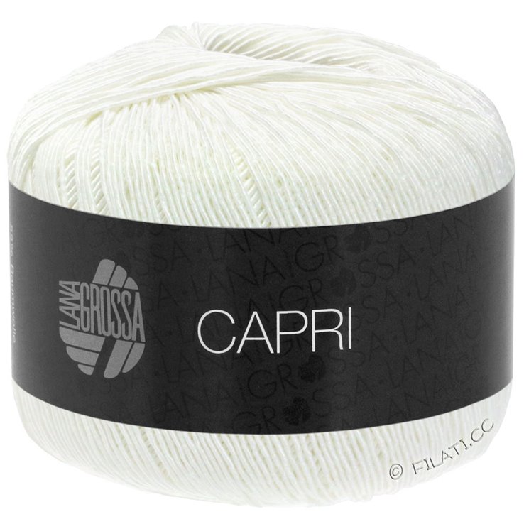Lana Grossa CAPRI | 01-blanco