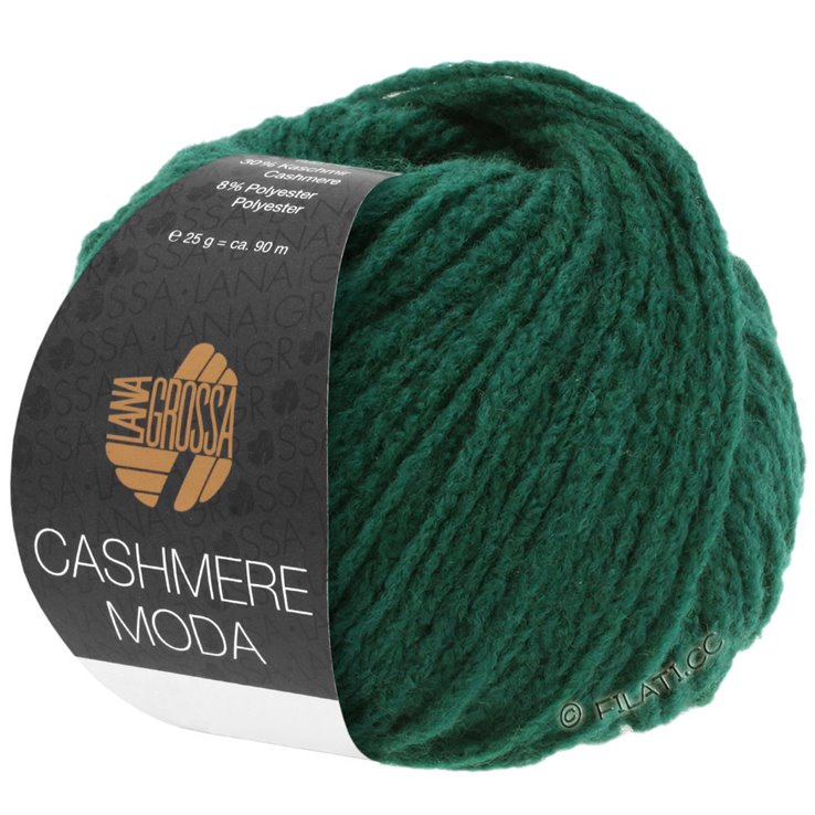 Lana Grossa CASHMERE MODA | 01-verde oscuro